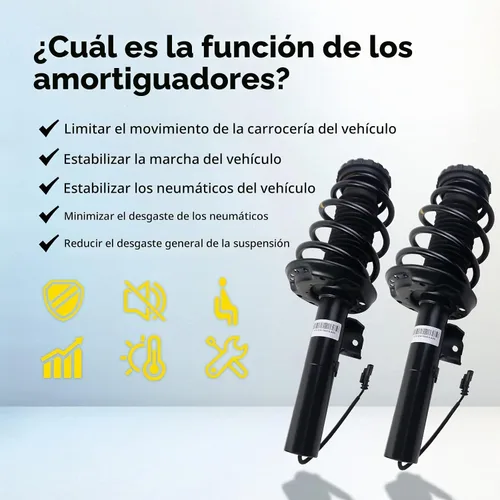 Vista 6 de 5801096 Conjunto de amortiguadores delanteros compatible con Cadillac XTS 3.6L 2013-2019