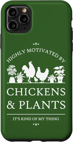 Vista 11 de Funda para iPhone 14 altamente motivado por pollos y plantas