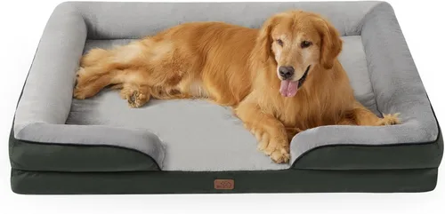 Vista 81 de Bedsure - Cama para gatos de interior, sofá cama lavable para perros muy pequeños, espuma de soporte con funda extraíble y lavable, forro Gris