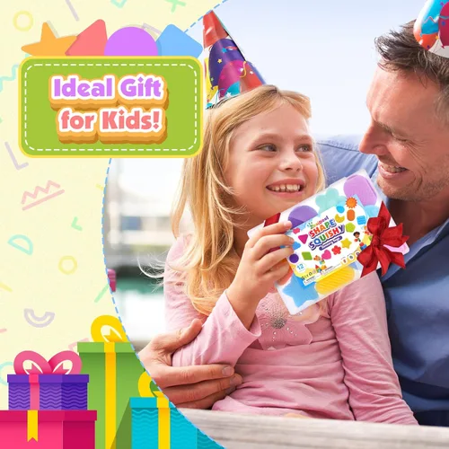 Vista 8 de Juguetes Sensoriales Esponjosos para Niños Pequeños: 12 Piezas Súper Suaves y Texturizadas Fidget Sensorial para Niños Autistas con Necesidades