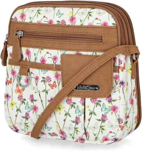 Vista 11 de Multisac Mini bandolera MultiSac North South con cremallera alrededor para mujer Negro