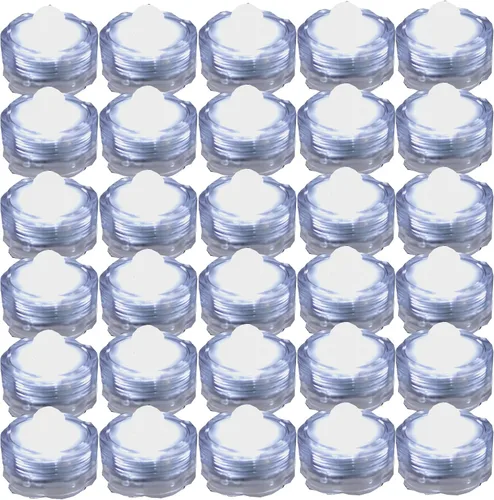 Vista 9 de Luces led muy brillantes, sumergibles, color té, para fiestas, bodas