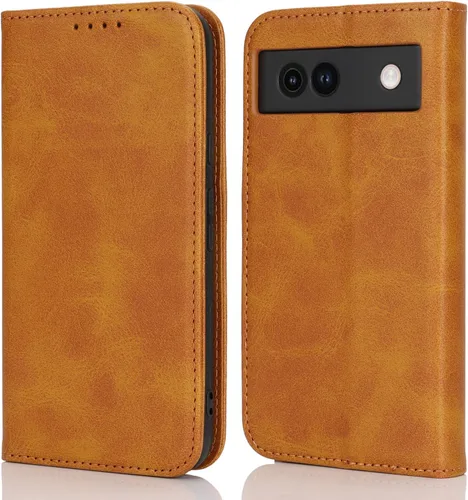 Vista 18 de Havaya Funda tipo cartera para Google Pixel 6 Pro con tarjetero para Pixel 6 Pro 5G, funda abatible con ranuras para tarjetas de crédito, piel