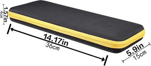 Vista 6 de co2CREA Funda rígida de repuesto para teclado táctil inalámbrico Logitech K400 Plus