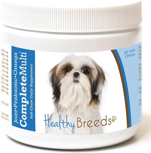 Vista 287 de Healthy Breeds Affenpinscher todo en uno multivitamínico suave masticable 60