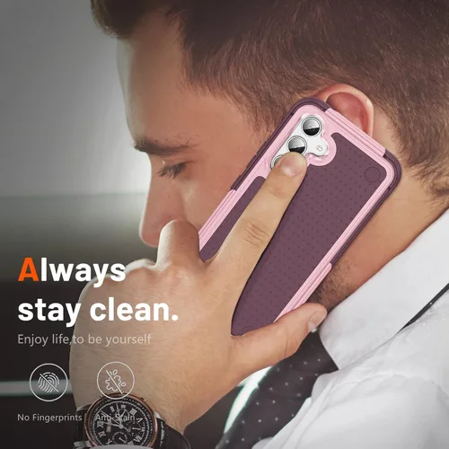 Vista 212 de Jeylly Compatible con Samsung Galaxy A22 5G Funda, Funda Samsung A22 5G con 2pcs protectores de pantalla de vidrio templado
