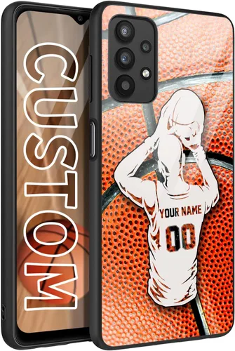 Vista 8 de Funda de goma personalizada con diseño de bandera de Estados Unidos para Galaxy A16/A15/A25/A14/A54/A53/ A03S/A02S América Fuego