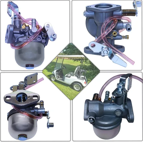 Vista 4 de Carburador para Ez Go Marathon Golf Cart 1982-1987 2 Stroke Carb Motores EZGO Mini Bike Motor 1986 ezgo maratón partes