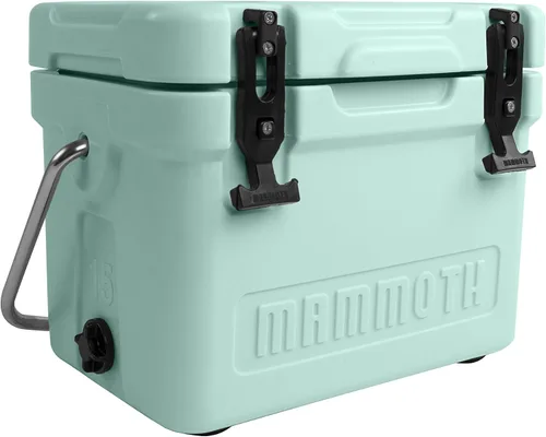 Vista 7 de Mammoth Coolers Cruiser Series, baúl de hielo duro aislado con construcción duradera de doble pared rotomoldeada, ideal para actividades recreativas
