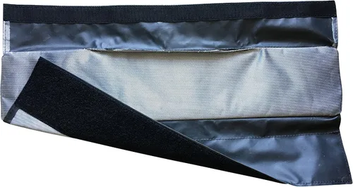 Vista 5 de Curve Aero Rack Pads 'NO-Fade' Silver - Short 19" (2 unidades)