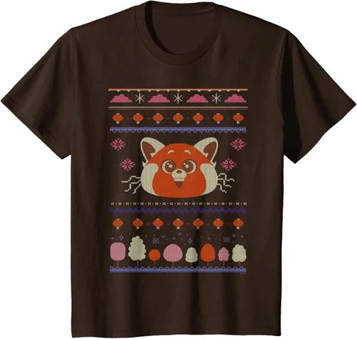 Vista 8 de Disney and Pixar's Turning Red Panda - Suéter feo de Navidad, Negro, S