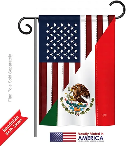 Vista 7 de Juego de banderas de la amistad de Estados Unidos y México, juego de banderas regionales de Estados Unidos, alianza mundial, país, área particular