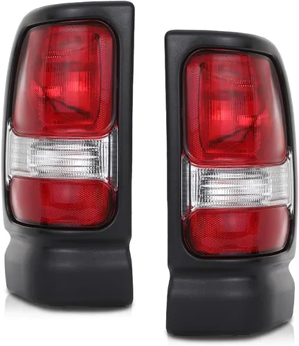 Vista 17 de PIT66 Luces Traseras, Compatible con Ford F150 2009 2010 2011 2012 2013 2014 Pickup SVT, Lente Negro, Acabado Cromado, Juego de Lámparas Traseras 1