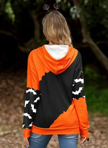Vista 5 de For G and PL Sudadera con capucha de manga larga con bolsillo para el Día de San Patricio