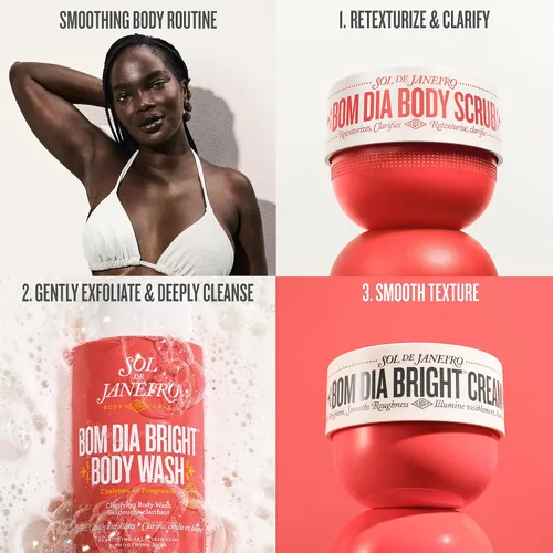 Vista 7 de Sol de Janerio Body Scrub 7.8 oz. Exfoliating Body Scrub, Bum Bum, Bom Dia