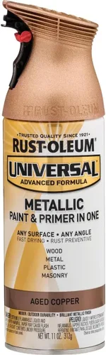 Vista 8 de Rust-Oleum Pintura en aerosol metálica universal para todas las superficies, cobre envejecido Cobre (Aged Copper)