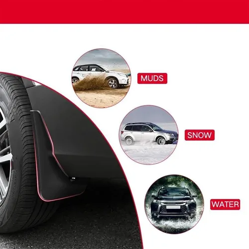 Vista 3 de Car Exterior for Nissan X-Trail T31 2007-2013 Fender Mud Flap Guards Splash Mudflaps Car Accessories Mudguards Front Rear 4pcs