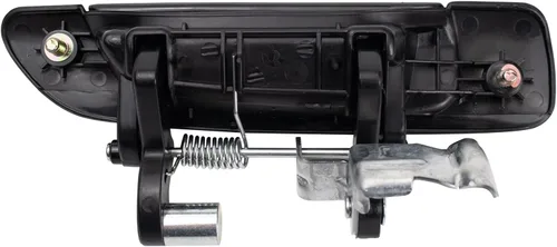 Vista 3 de Manija de la puerta exterior trasera izquierda del lado del conductor negra compatible con Honda Civic 2001-2005