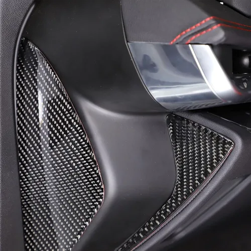 Vista 6 de Cojín de impacto para cierre de puerta de automóvil, cubierta lateral para Chevrolet Corvette C8 Z06 2020-2025, accesorios de decoración