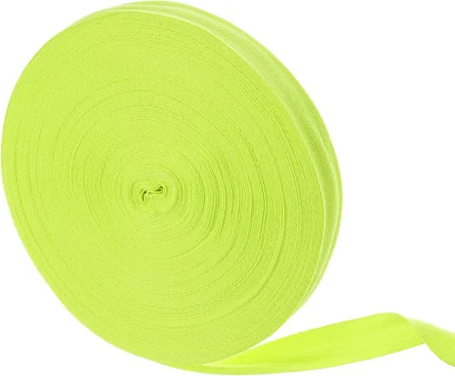 Vista 60 de uxcell Cinta de sarga de algodón de 50 yardas, cinta de espiga de 3/8 pulgadas para coser ropa, manualidades (azul)