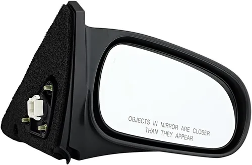Vista 8 de Para Honda Civic Coupé 1996 1997 1998 1999 2000 Power Textured Black Side Door View Mirror Driver Left