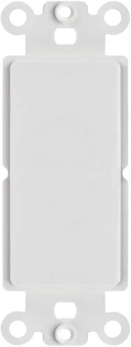 Vista 19 de Cmple Paquete de 10 placas de pared blancas estándar de 1 banda en blanco, panel termoplástico de policarbonato, cubierta GFCI de una sola banda
