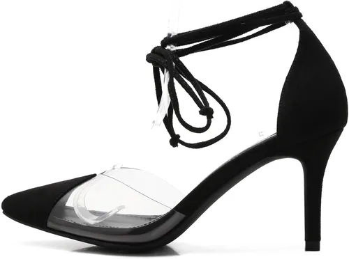 Vista 2 de MACKIN J G161-1 Zapatos de tacón de aguja con cordones para mujer