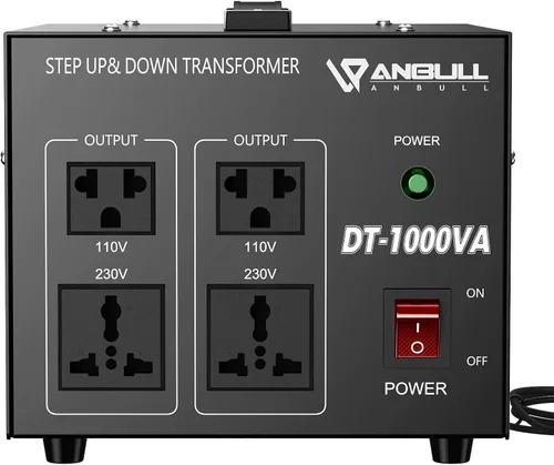 Vista 11 de Transformador Convertidor de Voltaje Anbull 500W, Transformador de Voltaje de Paso Abajo y Arriba 110v 220v, Convertidor de Voltaje de 220 a 110