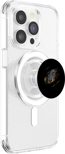 Vista 3 de Dog Design Pedigree Dog PopSockets MagSafe PopGrip for iPhone