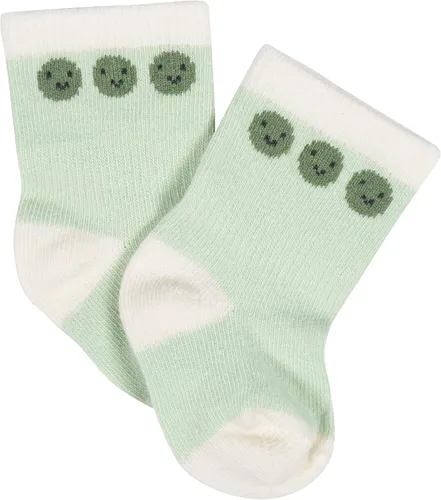 Vista 5 de Gerber baby-girls 8-pair Wiggle-proof Sock