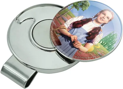 Vista 2 de GRAPHICS & MORE Wizard of Oz Dorothy - Clip para sombrero de golf con marcador magnético