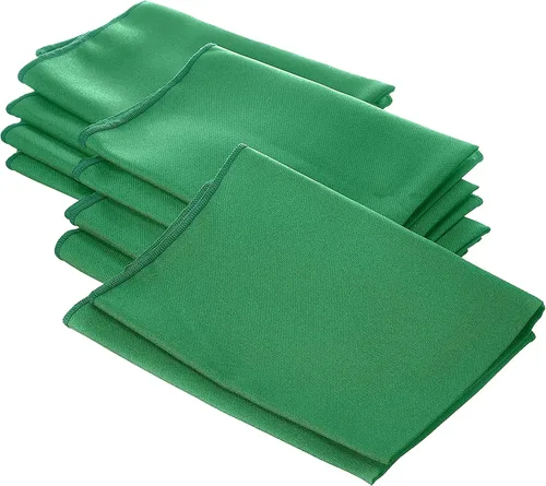 Vista 67 de LA Linen Paquete de 10 servilletas de popelina de poli, servilletas de tela suave, servilletas lavables y reutilizables, servilletas de mesa