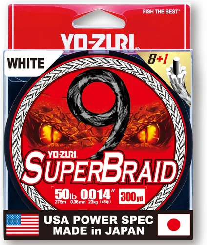 Vista 38 de YO-Zuri SUPERBRAID 9 - Línea de pesca trenzada flotante