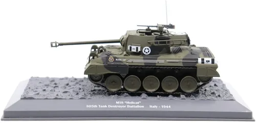 Vista 6 de M18 Hellcat Tank Destroyer - Black Cat, 805º Batallón de Destructores de Tanques, Italia, 1944 (escala 1:43)