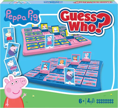 Vista 8 de Winning Moves Peppa Pig Guess Who? Board game including Peppa, Mummy Pig, George, Daddy Pig easy to set up, gift for children from 6 years