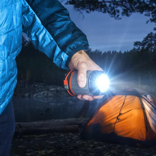 Vista 5 de WAGAN EL4304 Linterna LED plegable para camping, recargable por USB, 240