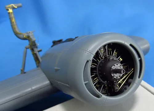 Vista 8 de Metallic Details MDR3204-1/32 Pratt & Whitney R-1830 (HobbyBoss) Modelo a Escala