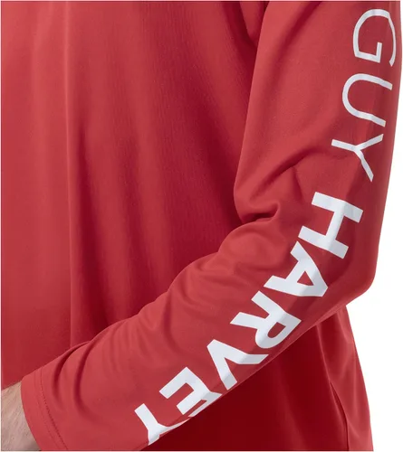 Vista 3 de Guy Harvey Camisa de protección solar de rendimiento de manga larga para hombre UPF 50+