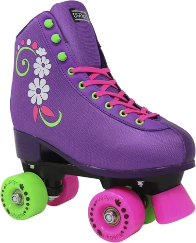 Vista 9 de Lenexa uGOgrl - Patines de ruedas para niña, para niños y niñas - Patines de patinaje para interiores y exteriores - Patines para niños - Patines