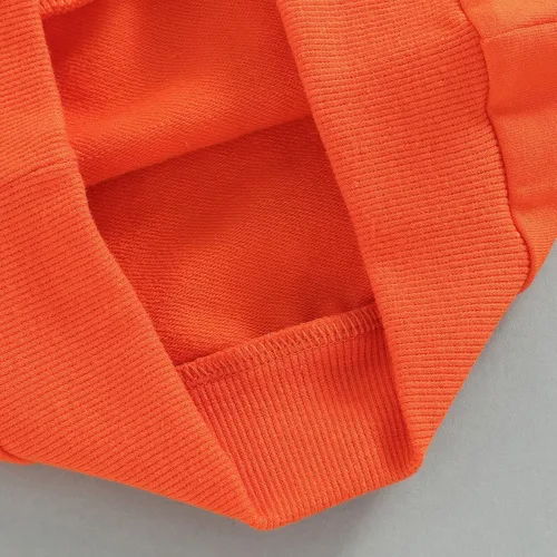 Vista 248 de Disfraz de Halloween para bebé, sudadera de calabaza con cuello redondo, suéter de manga larga, ropa de otoño