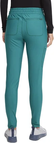Vista 5 de Form CK095 - Pantalones médicos para mujer, tejido elástico con cordón