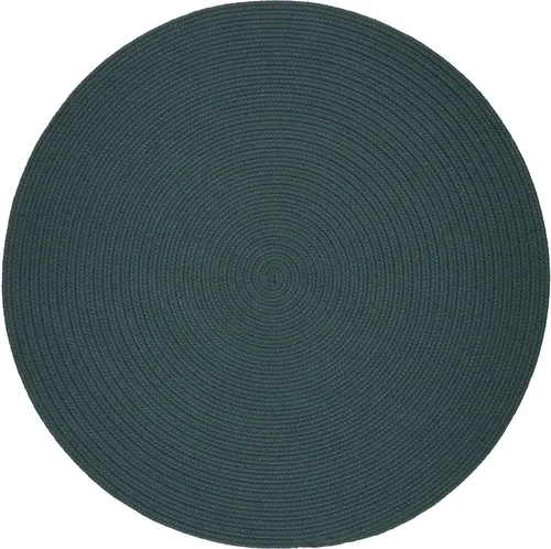 Vista 38 de Tapete de interior/exterior, diseño texturado trenzado, tapete reversible, Sintético, Musgo verde Verde (Moss Green)