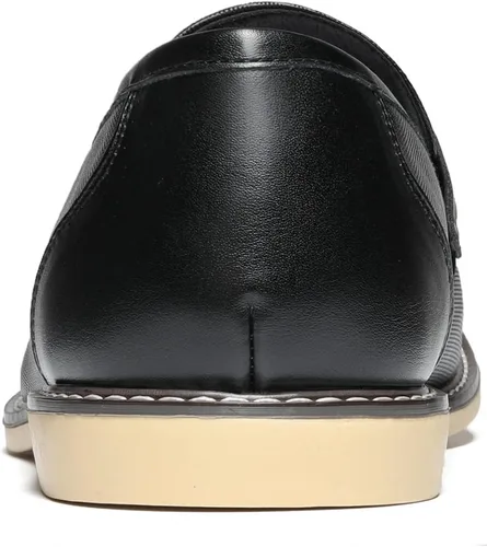 Vista 5 de Bruno Marc Mocasines Penny para hombre, zapatos de vestir formales de negocios