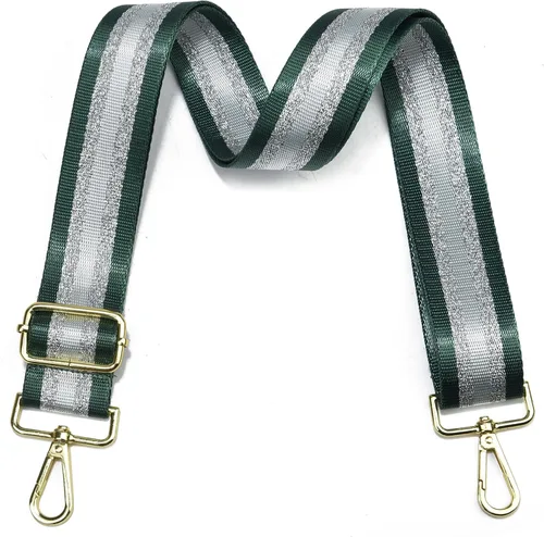 Vista 23 de LVYOUME Correa para bolso, accesorios plateados, correas anchas para bolsa, correa de hombro ajustable para bolsos