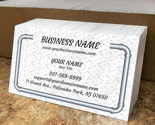 Vista 7 de IMPACTONLINEPRINTING, tarjetas de visita (250 unidades a 2500 piezas) - Papel grueso liso de 16 puntos (12.28 oz/m²), negro clásico