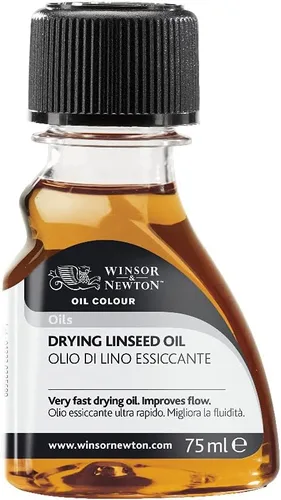 Vista 3 de Winsor and Newton Aceite de linaza de secado de color al óleo 2.5 fl oz (Bttl), WN3021742
