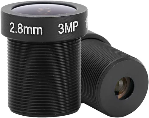 Vista 8 de Sonew Lente de cámara de seguridad, CCTV 0.110 in 3MP HD lente de tablero de 115 grados Ángel lente de cámara de seguridad accesorios de reemplazo