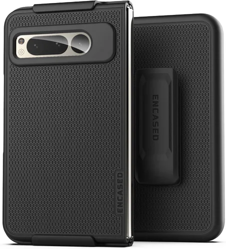 Vista 8 de Encased Clip para cinturón para Google Pixel Fold Case con funda - Negro (versión 2023)