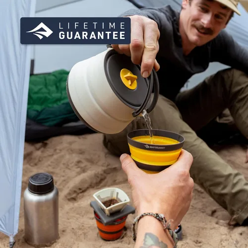 Vista 7 de Sea to Summit Frontier UL Cafetera de Vertido Plegable para Acampar