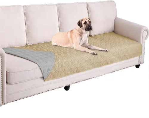 Vista 125 de Ameritex Manta Impermeable Reversible Cubierta para Cama de Perro Manta para Mascotas para Muebles Cama Sofá Sillón